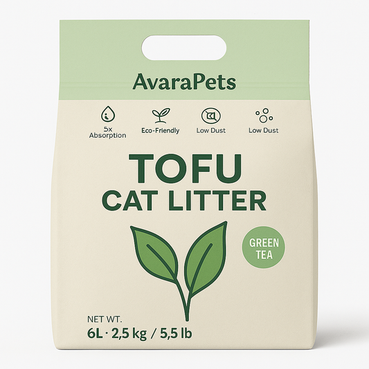 Premium Tofu Pellet Cat Litter (6L/2.5kg)