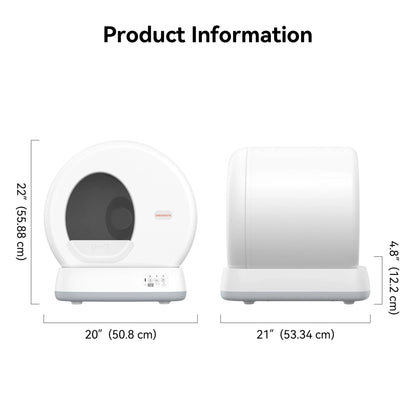 AvaraPets™ - Self Cleaning Cat Litter Box